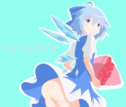 cirno from touhou by shikabane homura