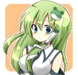 kochiya sanae from touhou by naru