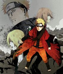 fukasaku from naruto by akatsuki