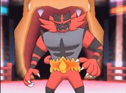 incineroar from pokemon
