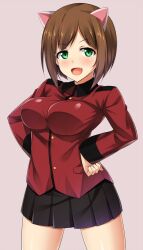 maekawa miku from girls und panzer by kuragari
