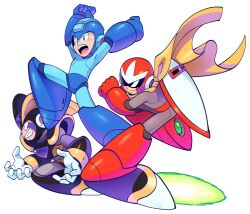 bass (mega man) from mega man (classic) by drawloverlala