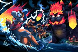 bowser from super mario 3d world by chu (raizap)