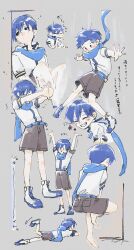 kaito from vocaloid by sano (prsk kaito)
