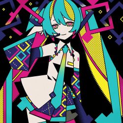 hatsune miku from vocaloid by machigami yoh