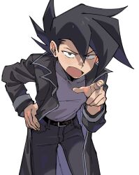 manjoume jun from yu-gi-oh! by wahootarou
