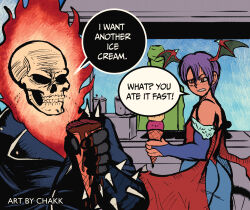 ghost rider from darkstalkers