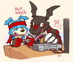 blackguilmon from digimon by only jerry