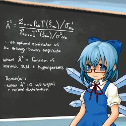 cirno from touhou by zoolpal