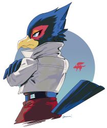 falco lombardi from star fox by yasaikakiage