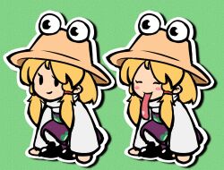 moriya suwako from paper mario