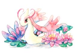 milotic from pokemon by non (kumakawayusu)