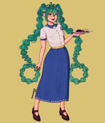 hatsune miku from vocaloid