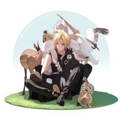 cloud strife from final fantasy by zi (murasaki0615)