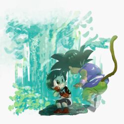 pan (dragon ball) from dragon ball