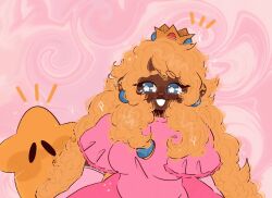 princess peach from super mario bros.