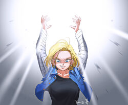 android 18 from dragon ball