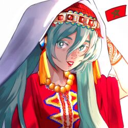 hatsune miku from vocaloid