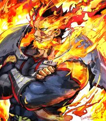 endeavor (boku no hero academia) from boku no hero academia