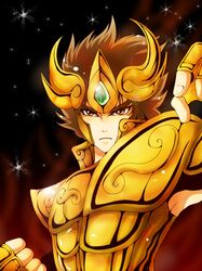 leo aiolia from saint seiya by odawara ai