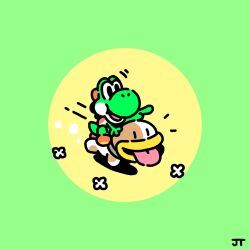 poochy (yoshi's island) from super mario bros. by james turner
