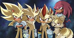 knuckles the echidna from dragon ball