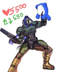 doomguy from doom (series) by koizumi arata