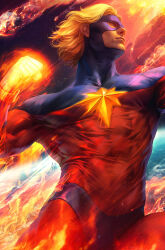 captain marvel from marvel by stanley lau