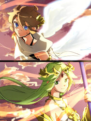 palutena from kid icarus