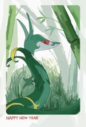 serperior from pokemon by etsuko pkmn