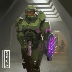 master chief fan art
