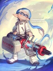 inkling from splatoon (series) by biahnyang