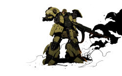 zaku i from gundam by red ace
