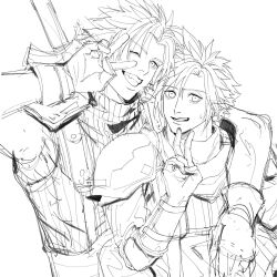 cloud strife from crisis core final fantasy vii