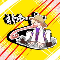 moriya suwako from cookie (touhou)