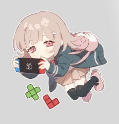 nanami chiaki from danganronpa (series) by io (sinking=carousel)
