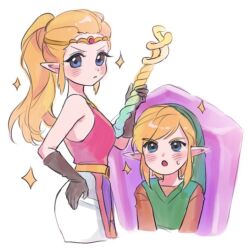 link from the legend of zelda by didi en ilu