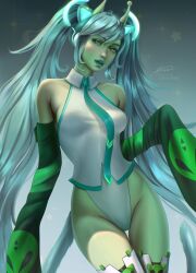 glorpi miku (dyarikku) from vocaloid