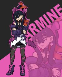 carmine (pokemon) from pokemon by rgreywind