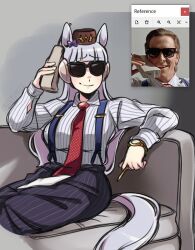 gold ship (umamusume) from american psycho