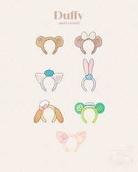 duffy the disney bear from duffy and friends by meecosme