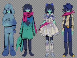 kris (dark world) (deltarune) from deltarune by morick