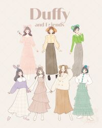 duffy the disney bear from duffy and friends by meecosme