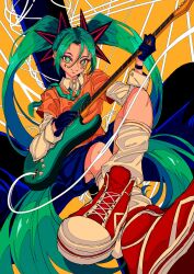 hatsune miku from vocaloid