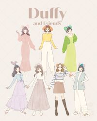 duffy the disney bear from duffy and friends by meecosme
