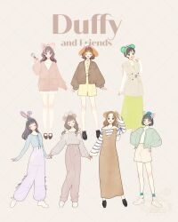 duffy the disney bear from duffy and friends by meecosme