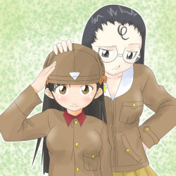 nishi kinuyo from girls und panzer by t jiroo (ringofriend)