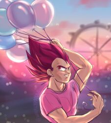 vegeta from dragon ball by whirlydoodle