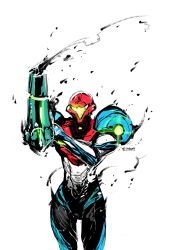 samus aran from metroid