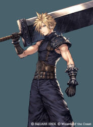 cloud strife from final fantasy by makimura shunsuke